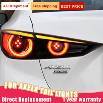 Uus LED Taillight Assamblee Mazda 3 Axela Sedaan-19 LED Tagumine Lamp Pidur, Tagurpidi Kerge Tagumine Tagasi Üles Lamp PÄEVATULED Auto Taillight