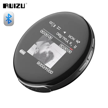 Uus Originaal RUIZU M1 Bluetooth Sport MP3-Mängija Kaasaskantav Audio 8GB Sisseehitatud Kõlar FM, E-Raamat, Raadio APE Flac Muusika mängija