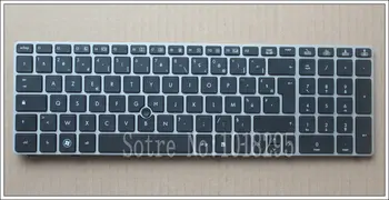 Uus prantsuse Klaviatuur HP EliteBook 8560p 8570P 8560B 6560b 6565b 6560P FR sülearvuti klaviatuur, millel on piir 641180-A81 641181-051
