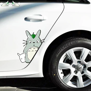 Volkrays 2 X Auto Uks Kleebis Cartoon Armas Totoro Decal Auto Tarvikud Chevrolet Captiva Niva Aveolacetti Sonic Säde Cruz