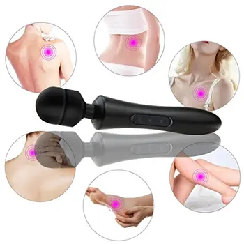Võimas Keha Massager 20 Sagedus Vibraatorid Suur AV Võlukepp Vibraator laadimine USB Sugu Mänguasjad, Naiste Masturbatsioon