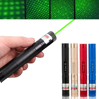 Võimas roheline laser osuti 10000 m 5mw laser silmist suure võimsusega seadmete laser pointer põletamine laser 303