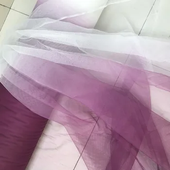 Võrgusilma riidest Silma PITS 1m/palju pehmete silmadega Gradient värvi kangast kleit pulm kleit, loor DIY riie läbipaistev kleit kangast H015