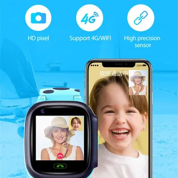 Y95 Lapse Smart Vaata Telefoni GPS-Veekindel Lapsed Smart Watch 4G Wifi Antil-kaotatud SIM-Asukoht Tracker Smartwatch HD Video Kõne
