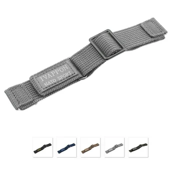YQI Nailon Vaata Rihma KONKS & AAS 18mm 20mm 22mm Watch Band Klambrid Sport Watchband Veekindel Reguleeritav Rihm
