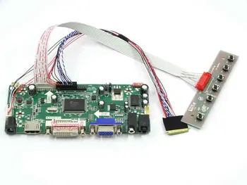 Yqwsyxl Control Board Monitor Komplekt M101NWT2 R0 /M101NWT2 R1 / HDMI+DVI+VGA LCD LED ekraan Töötleja Juhatuse Juhi