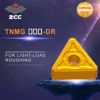 ZCC cnc lisab 10tk/palju TNMG160408 TNMG 160412 DR treipingi lõiketerad on kaetud liimitud karbiid keerates lisab terasest viimistlus