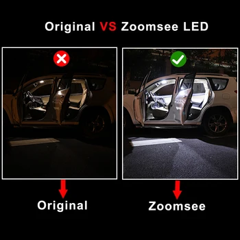 Zoomsee Salongi LED-Mazda 3 Axela BK BL BM Jaoks 323 Familia 1998-2019 Canbus Sõiduki Pirn Sise-Dome Kaardi Lugemine Light Kit