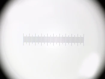0.01 mm Mikromeeter Klaas Slaid Reticle Kalibreerimine, Mõõtmine Joonlaua DIV=0.01 mm Bioloogiliste Stereo Mikroskoop