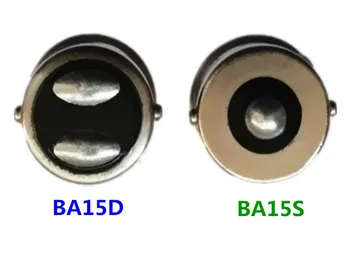 10tk BA15S tääk BA15D topelt kontakt Indikaator lamp Hoiatus lamp BA15D 6V BA15S BA15D 12V 24V BA15S 30V B15D 36v