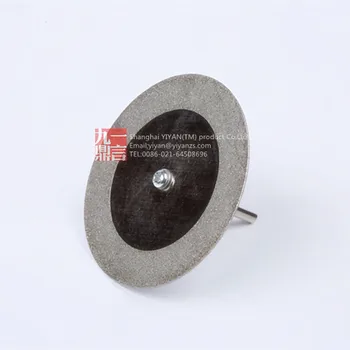 10tk/set Diamond Cutting disc saetera teemant lõikur klaas gemstone lõikekettad kettad koos 2 mandrels tasuta shipping