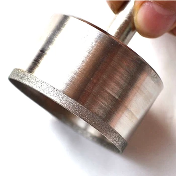 2tk 20-40mm Diamond Drill Bits Galvaniseeritud Auk Nägi Puur-Klaas, Kivi, Portselani, Graniit, Marmor ILOVETOOL