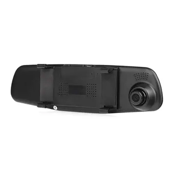 3.5 tolline Car DVR Peegel Car Dvr Kaamera HD 1080P Tahavaatepeegli Digitaalne videosalvesti Dual Lens Auto Kriips Cam