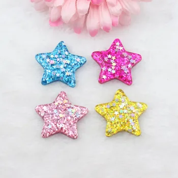 30pcs/palju DIY vaik star glitter see mix värvid vaik cabochons tarvikud