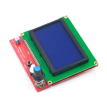 3D-printer smart töötleja KALDTEED 1.4 LCD 12864 KAJASTATUD, LCD juhtpaneel sinine ekraan