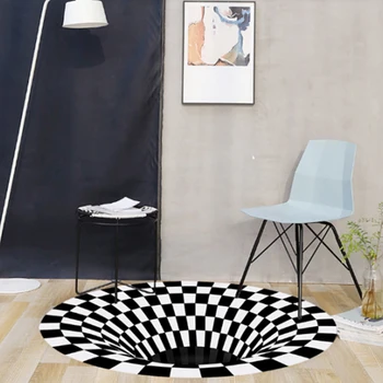 3D Põranda Matt Vaibad Vaip Kodu Kaunistamiseks elutuba Esik Jalamatt Vaibad Pad Tee Tabel Diivan Restoran Illusioon Vaip Non-Slip