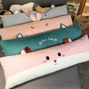 40/60/100/150cm Pikk Kallistamine Keha Padi, mille täitmine Anime Keha Padi koer/rabbit/hamster/kass Kodus Kasutamiseks Padi voodi kaunistamiseks