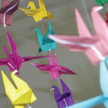 50 lehte DIY Origami Lapsed Volditud Paber Käsitöö Square Õie Origami Paber Ühepoolne Scrapbooking Decor Käsitöö Käsitöö Raamat