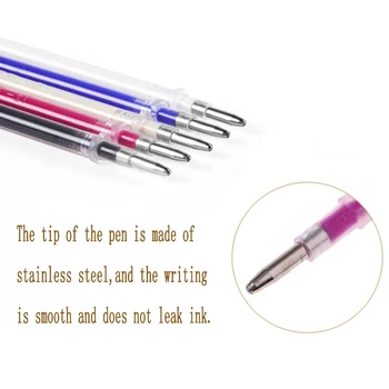 500/1000pcs Kõrge Temperatuur Kaovad Pen Täitke jaoks Dressmaking Segast Riie Sm Soojuse Kustutatavad Pen Hulgimüük