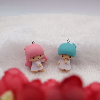 6tk/palju Päris Vähe Twin Tähed Vinüül Võtmehoidja Väikesed Nukud Võti Kott Ripatsid Võtmerõngast Mini Anime Multikas Nukk Joonis mänguasi
