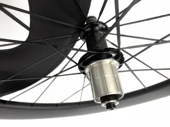 700C full carbon rattad ees 3-kodarate taga 88mm track/road bike 3k matt rattapaari clincher/torujad süsiniku jalgratta rattad