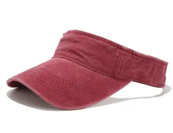 8 värviga Top tühi müts pestud puuvillane Visiirid mees Naiste Väljas sport müts Summer Visiirid ühise Põllumajanduspoliitika Müts Matkamine Päikesekaitsetoodete kork