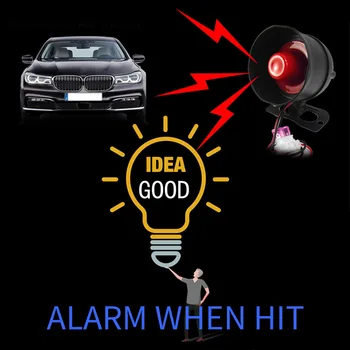 810-8182 Elektroonilise puldiga Auto Alarm Seade Auto Anti-varguse Süsteem Osad