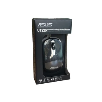 ASUS UT220 Originaal Teleskoop Cabel Juhtmega USB Optical Must Hiir Sülearvuti Optilised Hiired