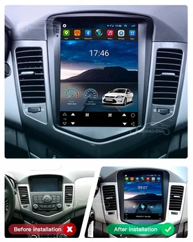 Auto raadio Chevrolet Cruze J300 Tesla stiilis ekraani 2009-Raadio Multimeedia Video Mängija, Navigatsiooni GPS