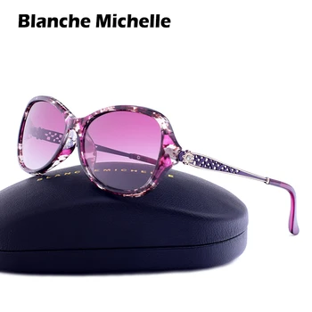 Blanche Michelle 2020 Square Polariseeritud Päikeseprillid Naistele, UV400 Brändi Disainer Kalle päikeseprillid oculos feminino Koos Kasti