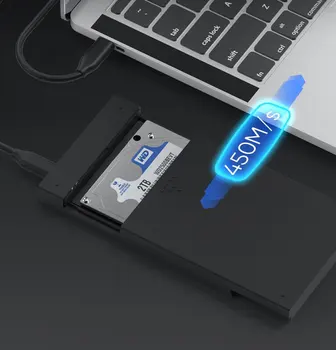 Blueendless HDD Case SATA to USB 3.1/3.0/2.0 10Gbps 2.5 tolline Kaasaskantav SATA External HDD Ruum C-Tüüpi 3.1 Välise HDD Case