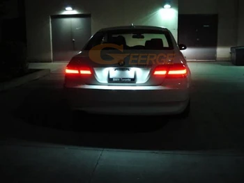BMW 3-seeria, E90 E92 E93 M3 2008-2012 Suurepärane Ultra bright smd Led-numbrimärk lambi valgus Ei OBC viga auto Tarvikud