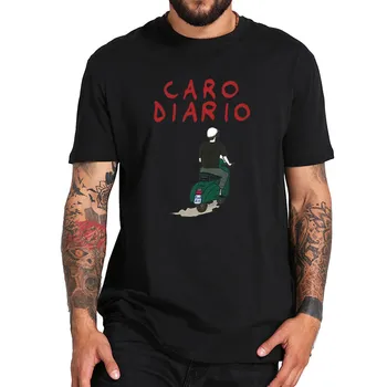 Caro Diario T-Särk Itaalia Prantsuse Pooleldi Autobiograafiline Komöödia Film Tshirt Puuvilla, Pehme Tee Tops