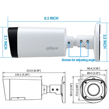 Dahua IPC-HFW4431R-Z, Ilma Logo 4MP POE IP-Kaamera 80 miljonit MAX IR Öö 2.7~12mm Motoriseeritud Zoom Auto Focus Bullet CCTV Kaamera