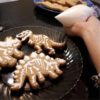 Delidge 3tk/set Dinosaurus Kujuline Cookie Kutter Hallituse 3D Biskviit Magustoit Küpsetamine Hallituse Fondant Kook Dekoreerimiseks Vahendid Dropshipping