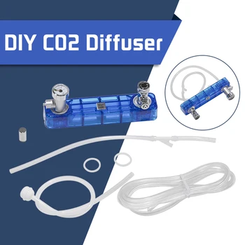 DIYCO2 Difuusor D501 Kit Istutatud Akvaariumi CO2 Difuusor Nõel Klapp manomeeter Osooni Generaator Seadmed, millel manomeeter