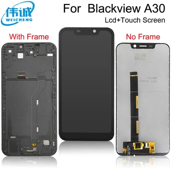 Eest Blackview A30 LCD-Sensor Ekraan Puutetundlik Digitizer paigaldus Raam Telefoni Remondi Osad Raam+Tasuta Tööriistad