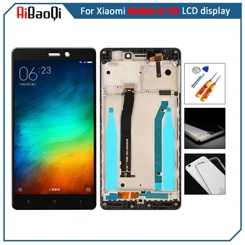 Eest Xiaomi Redmi 3S LCD Display + Touch Ekraani Asendamine Digitizer Assamblee Xiaomi Redmi 3S 3 S Mobiiltelefoni asendada lcd
