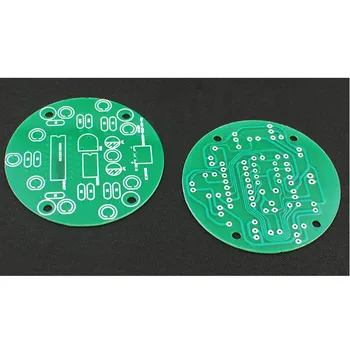 Elektroonilise DIY 10 LED Flash Kit/ Südame-Kujuline/Kooli Väljaõppe Osad