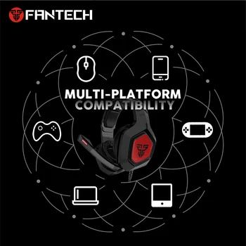 FANTECH MH83 Wired Gaming Headset 3,5 MM Ja USB Lai Heli Väli Kõrvaklapid Mikrofoniga Kõrvaklapid gamer PC NS LÜLITI PS4