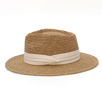 GEMVIE Uus Lai Nokk Paber Õled Müts Summer Beach Panama Päike Müts Naiste/Meeste