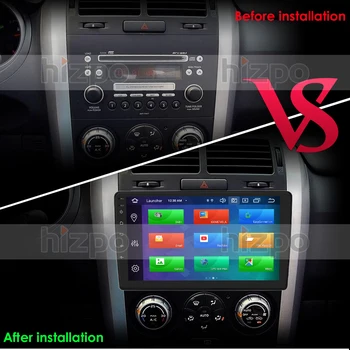 Hizpo Autoradio Android Suzuki Grand Vitara Escudo 2005-Auto Raadio Multimeedia Video Mängija GPS Navigation 4GWIFI PX5 USB