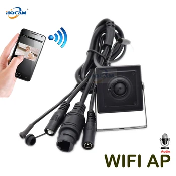 HQCAM 960P / 720P 1080P 3MP 5MP 1920P Audio Mini WIFI IP Kaamera P2P SD-Kaardi Pesa, Wifi AP Traadita Koos Ülejäänud & Pehme Antenn camhi