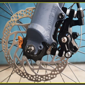 Jalgratta Esi-Taga ketaspidur Paksus Jaoks MTB XC Mountain Bike Kiirus Clip Dual Piston Mehaaniline ketaspidur, Komplekt 160mm Rootor