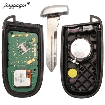Jingyuqin 2/3Button Smart Remote Key 433MHz ID46 PCF7953 KIIP Fiat Ottimo 500S puldiga Tehase Originaal Tõeline Osad