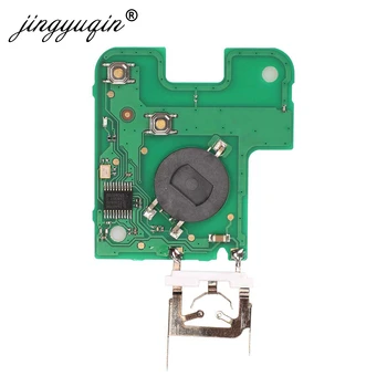 Jingyuqin 5tk /palju 2 Nööpi Smart Remote Key PCF7947 Kiip 433Mhz jaoks Renault Laguna Espace Smart Card Remote