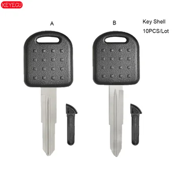 KEYECU 10TK/Palju Transponder Key Shell Juhul Plug Fob jaoks Suzuki No Logo