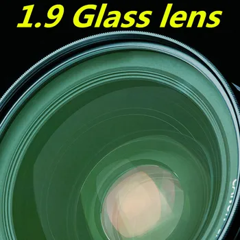 Klaasist objektiiv 1.9 kõrge murdumise roheline filmi aspherical objektiiv high-definition ultra-õhuke kõrge lühinägevus retsepti objektiiv