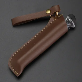 Kokkuklapitavad nuga taskus nuga ellujäämise lehtpuu käepidemed EDC kompaktne fikseeritud noad nahast mantel väljas