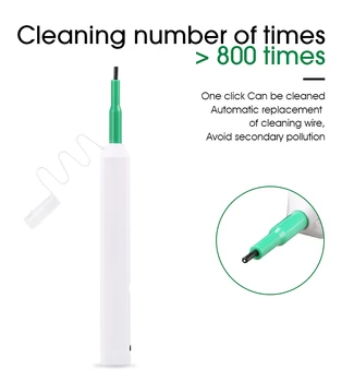 KS/FC/ST Ühe Kliki Cleaner vahend 2,5 mm Universaalne Liides fiiberoptiliste Pen Cleaner